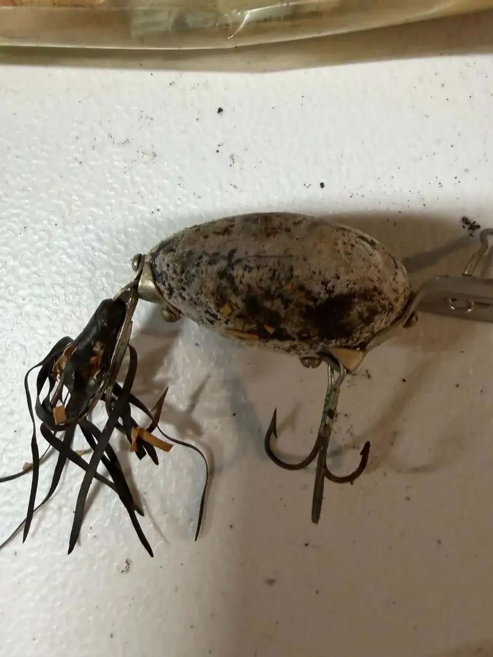 Vintage Fred Arbogast Arbo-Gaster 5/8 oz Deep Diving Fishing Lure with Original